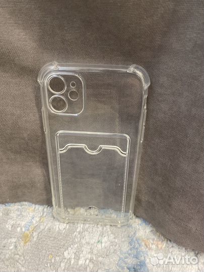 Чехол на iPhone 11 прозрачный с картой