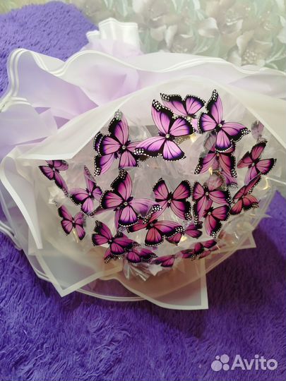 Букеты из бабочек