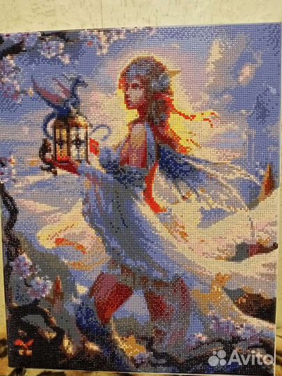 Картина готовая алмазная вышивка