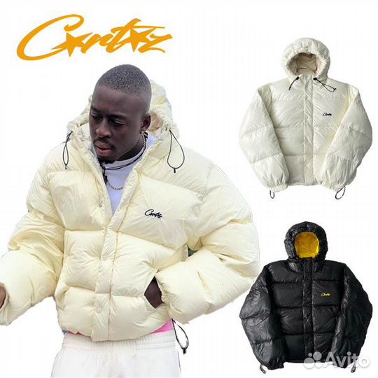 Пуховик corteiz Белый