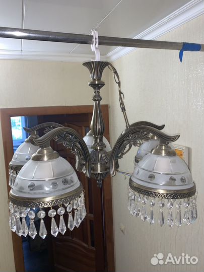 Люстра хрустальная