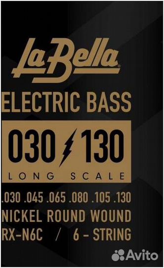LA bella RX N6C - Струны для бас-гитары