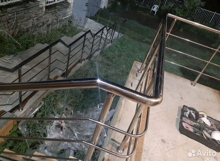 Перила из нержавеющей стали