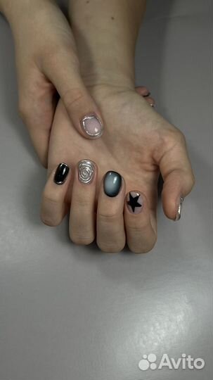 Креативный ака крейзи маникюр