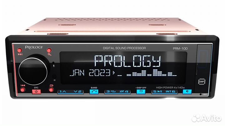 Процессорная Автомагнитола Prology PRM-100,1 Din