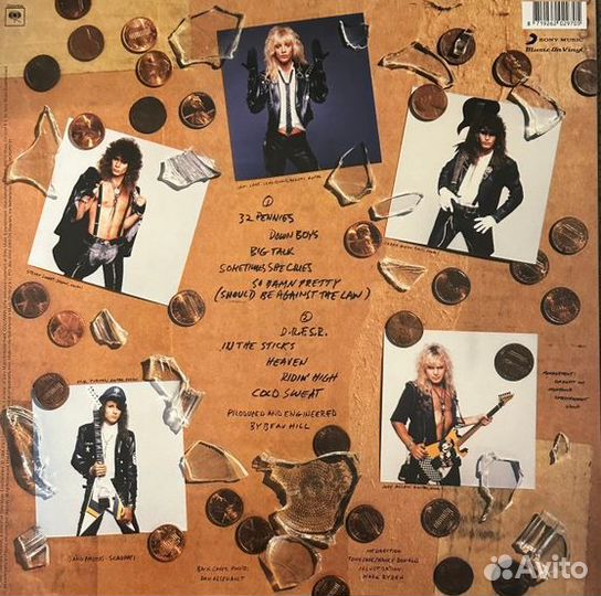 Warrant Dirty Rotten Filthy Stinking Rich (Винил)