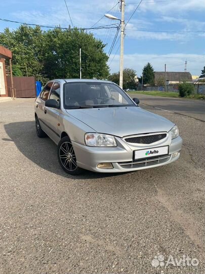Hyundai Accent 1.5 AT, 2005, 237 706 км