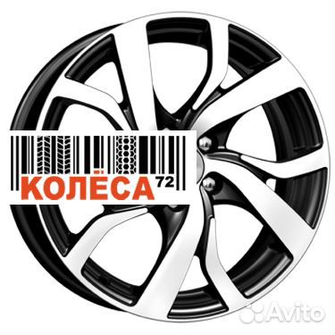Кик Палермо 6x15 5x114,3 ET46 Dia67.1 алмаз черный