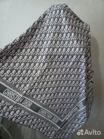 Платок женский Dior светло-розовый