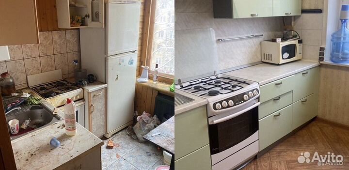 Уборка всех видов помещений, химчистка, мытье окон