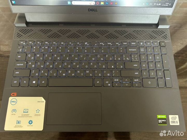 Ноутбук Dell g515-5510 i5-10500h 16GB RAM gtx1650