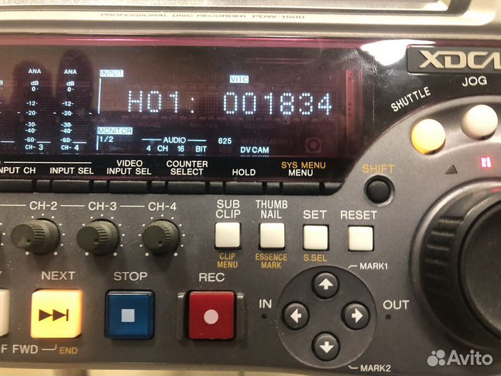 XDcam Sony PDW-1500 Видеорекордер