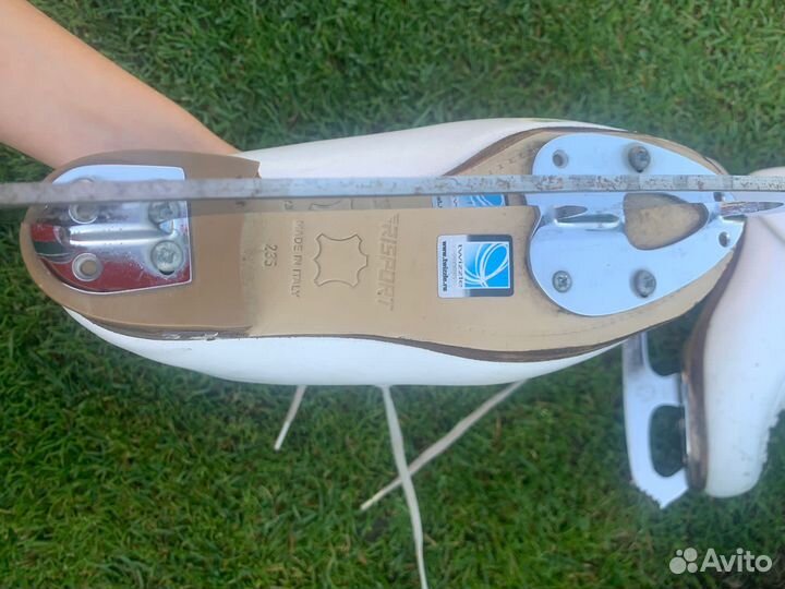 Фигурные коньки risport 235+лезвия golden