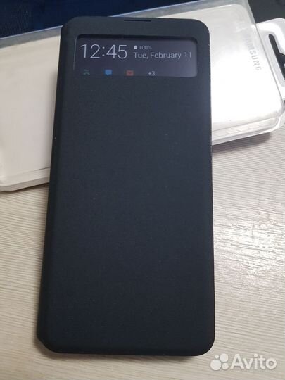 Оригинал Чехлы Smart S-View Wallet для Samsung A41