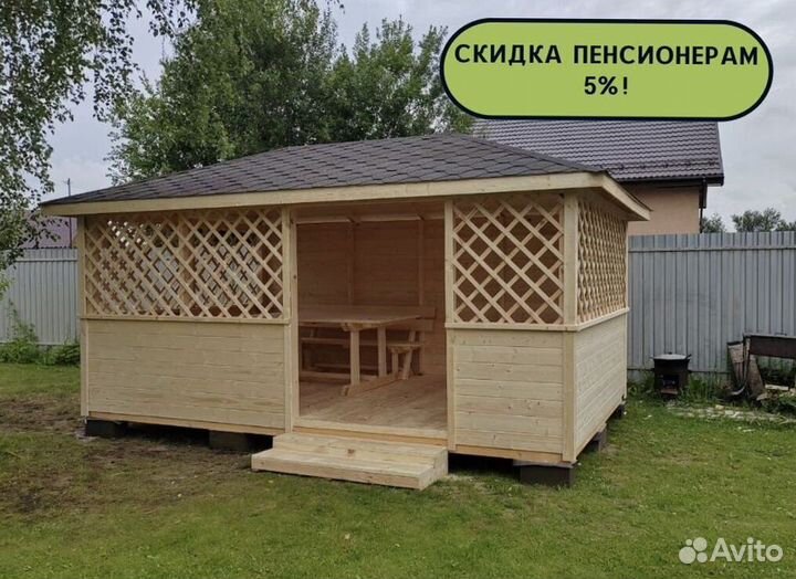 Домик беседка