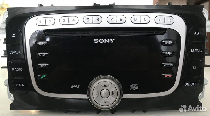 Автомагнитола для Форд sony штатная