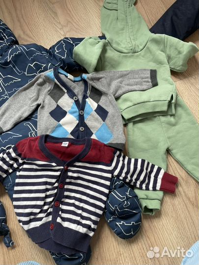 Вещи пакетом на мальчика 68