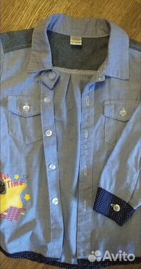 Рубашка для мальчика 110