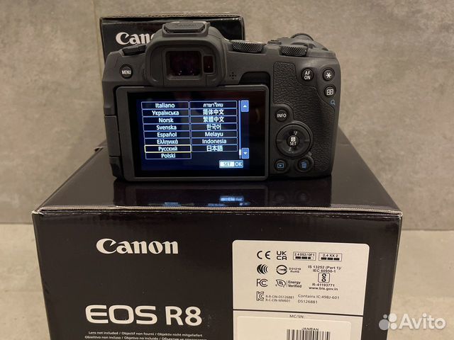 Canon EOS R8 Body / Kit 24-50mm IS Новые-Гарантия объявление продам