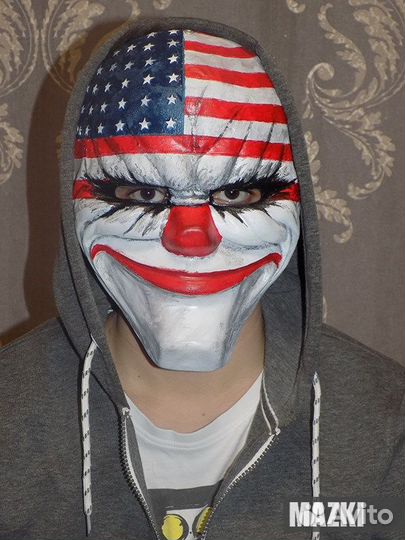 Маски из игры payday 2 (ударопрочные)