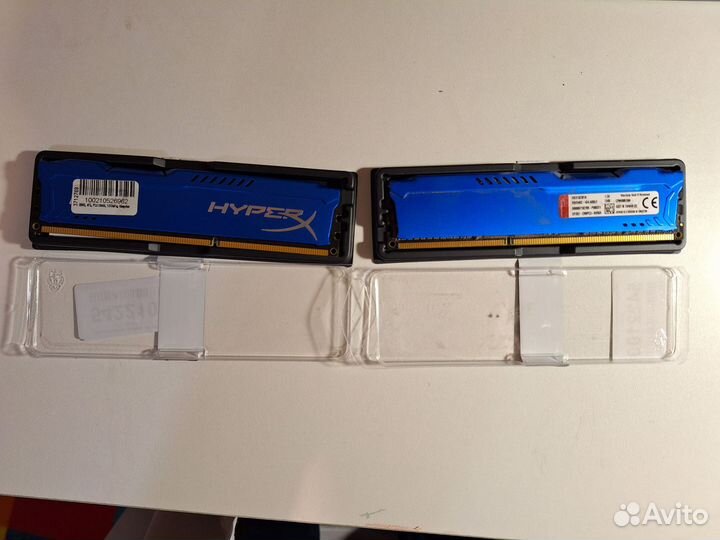 Оперативная память ddr3 4гбх2 Hyper 1333 мгц