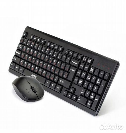 Комплект клавиатура + мышь perfeo Team