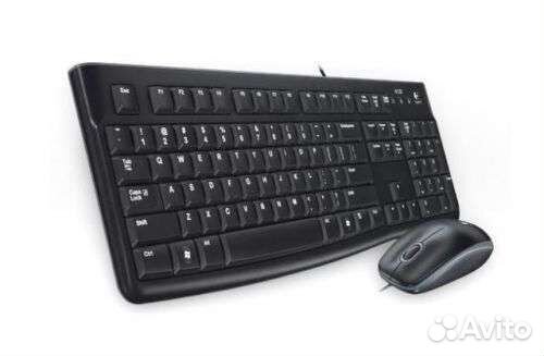 Набор клавиатура и мышь Logitech mk120 5штук