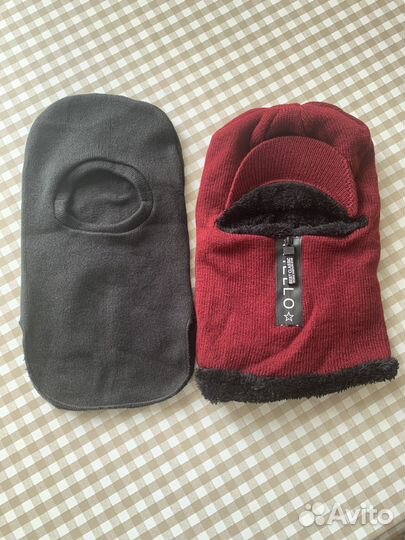 Балаклава шерстяной подшлемник шапка-шлем