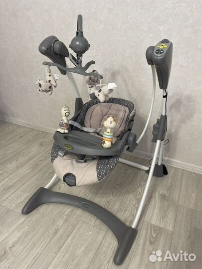 Детская электрокачель graco