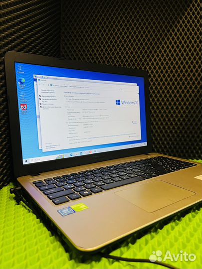 Ноутбук asus N4200/4Gb/500Gb/MX 920