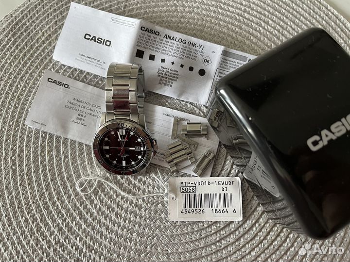 Мужские наручные часы casio