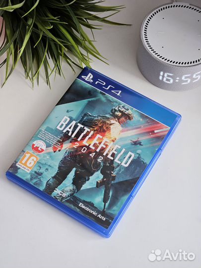 Диск с игрой Battlefield 2042 PS4
