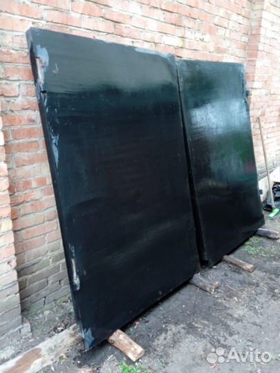 Ворота металлические гаражные