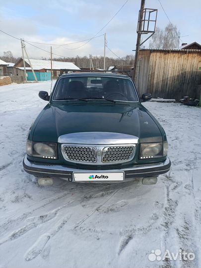 ГАЗ 3110 Волга 2.4 МТ, 1998, 240 000 км