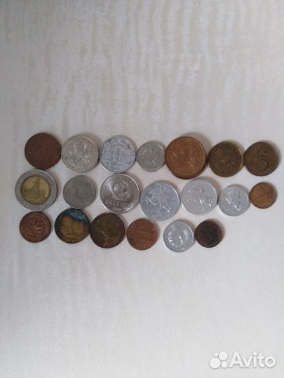 Монеты ино