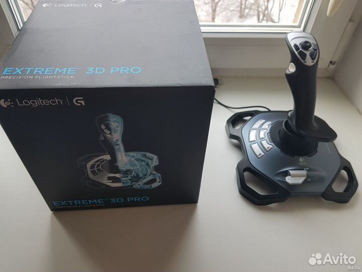 Джостик logitech extreme 3d pro joystick