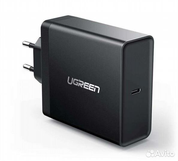 Блок питания Ugreen 65 Вт USB-C