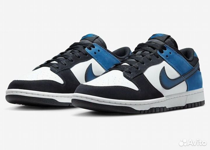 Кроссовки Nike Dunk Low industrial blue