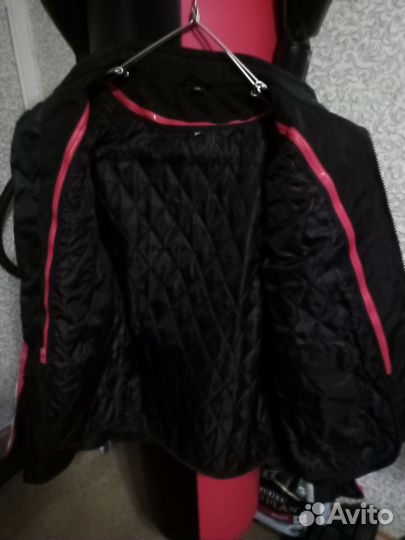 Мотокуртка текстильная мужская