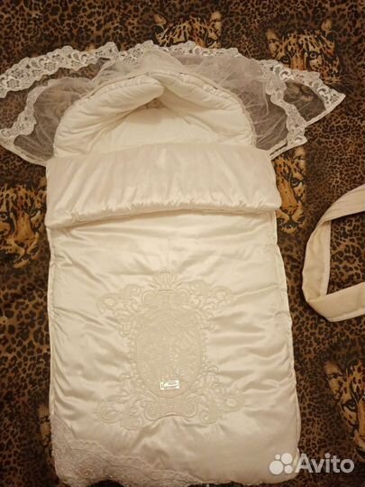 Тёплый конверт на выписку