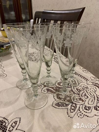 Фужеры стекло СССР