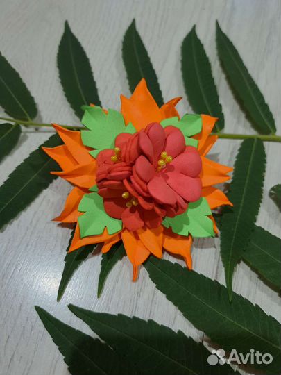 Заколочки для волос ручной работы