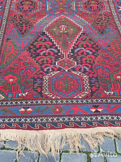 Ковер сумах дракон ручной работы