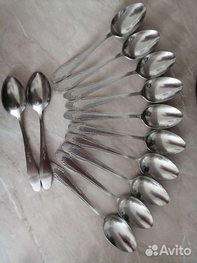 Ложки и вилки времён СССР