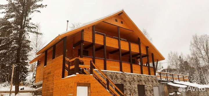 Баня с купелью или горячий Чан