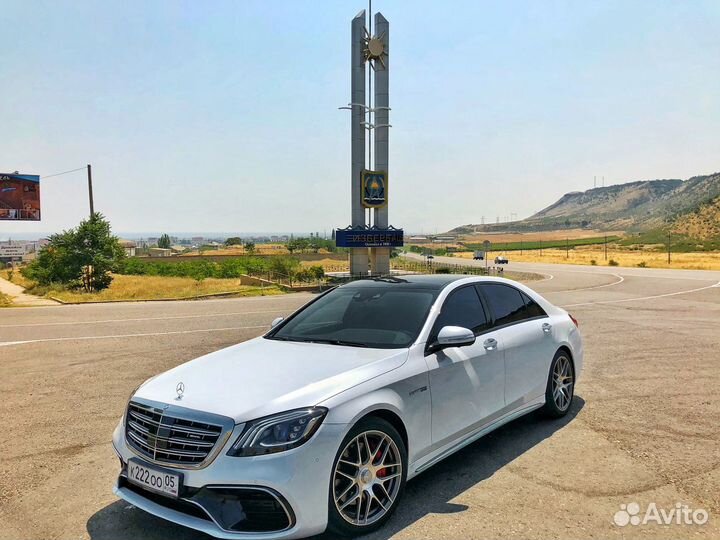 Авто Прокат в Избербаш w222 2019 на свадьбу