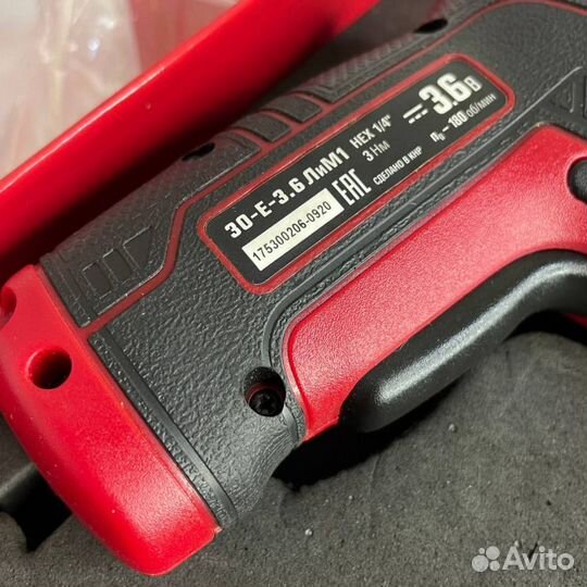 Аккумуляторная отвертка зубр зо-Е-3.6 Ли