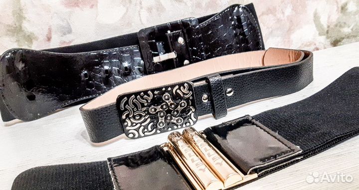 Ремень и ремень на резинке цена за 3 шт