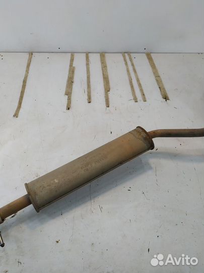 Renault Duster Глушитель