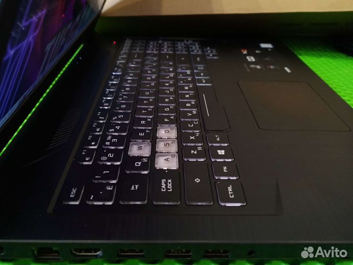 Asus TUF (17'3/i7-12ядр/GTX1060-6GB/16GB/SSD+1TB)